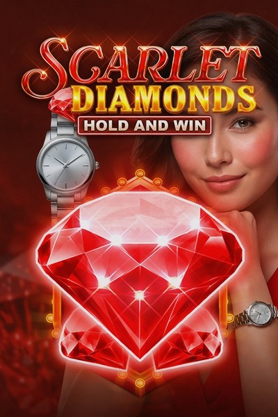 Scarlet Diamonds Hold and Win slot at Casinova Casino